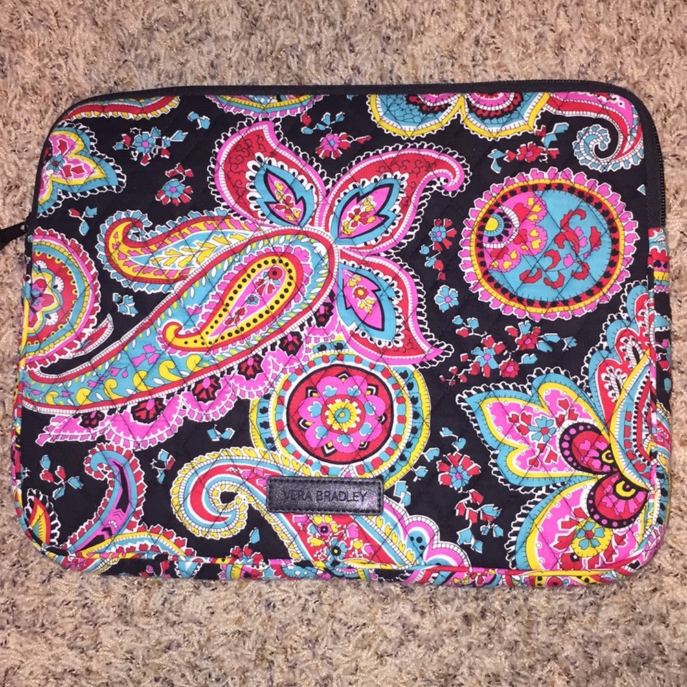 Vera Bradley Parisian Paisley laptop case